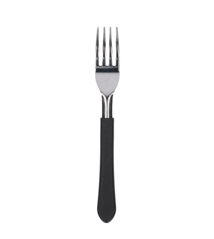 Tenedor De Mesa Leme Negro 1 Pz
