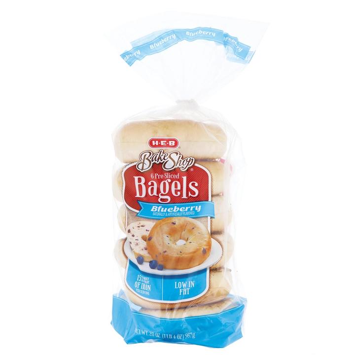 Pan Bagels Mora Azul 567 G