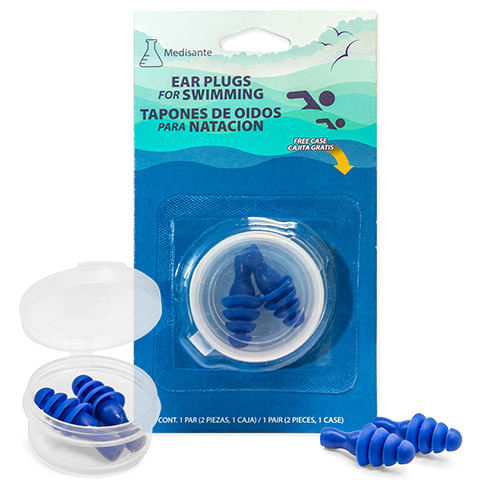 Tapón Auditivo Contra Agua Swimming 1 Pz