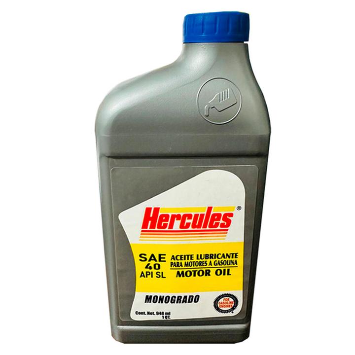 Aceite Lubricante Para Motor A Gasolina Sae 40 S 946 Ml