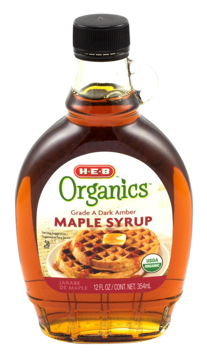 Jarabe De Maple Orgánico Ambar 354 Ml