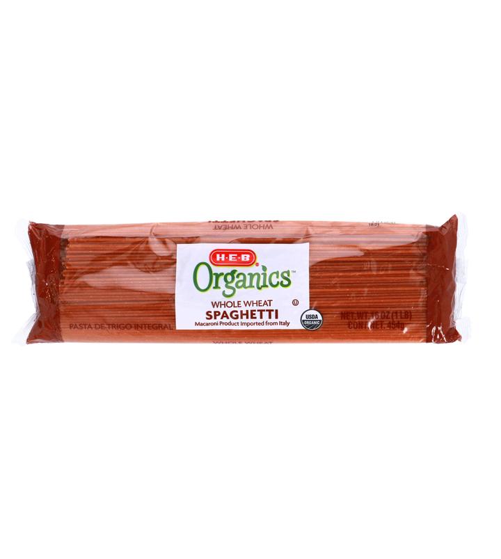 Heb Organics Pasta Spaghetti Integral 454 G