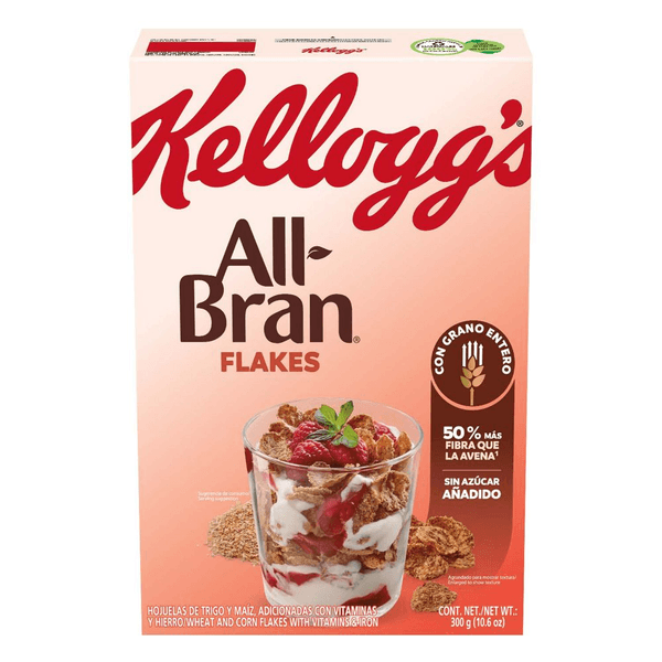 Cereal Kelloggs All Bran Flakes 300 G