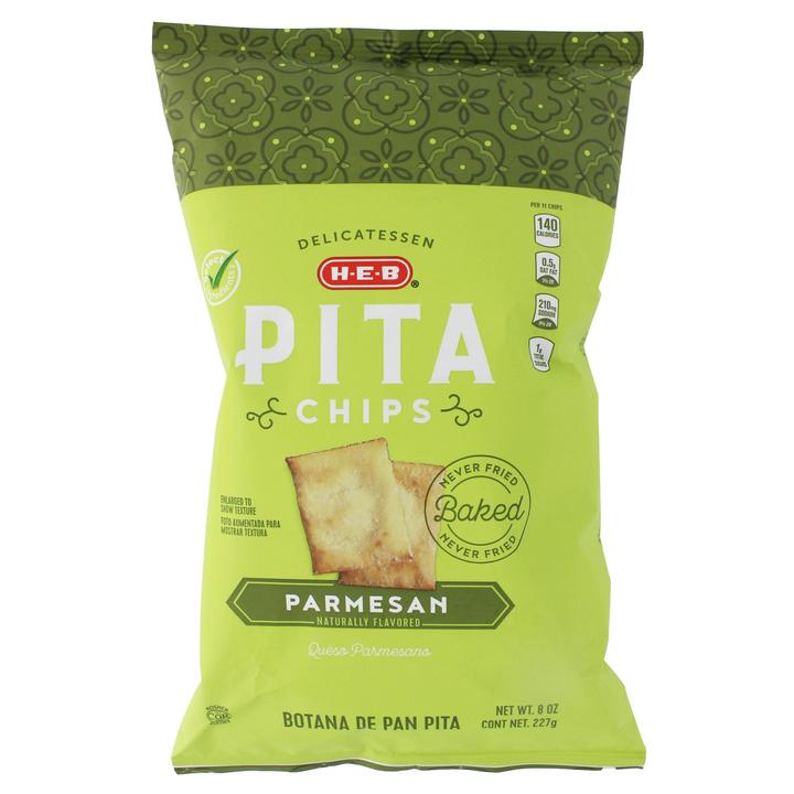 Botana De Pan Pita Chips Queso Parmesano 227 G