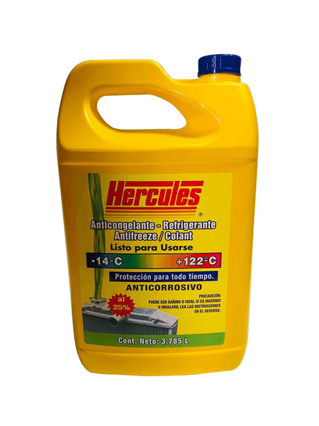 Hercules Anticongelante Refrigerante Anticorrosivo 3.78 L