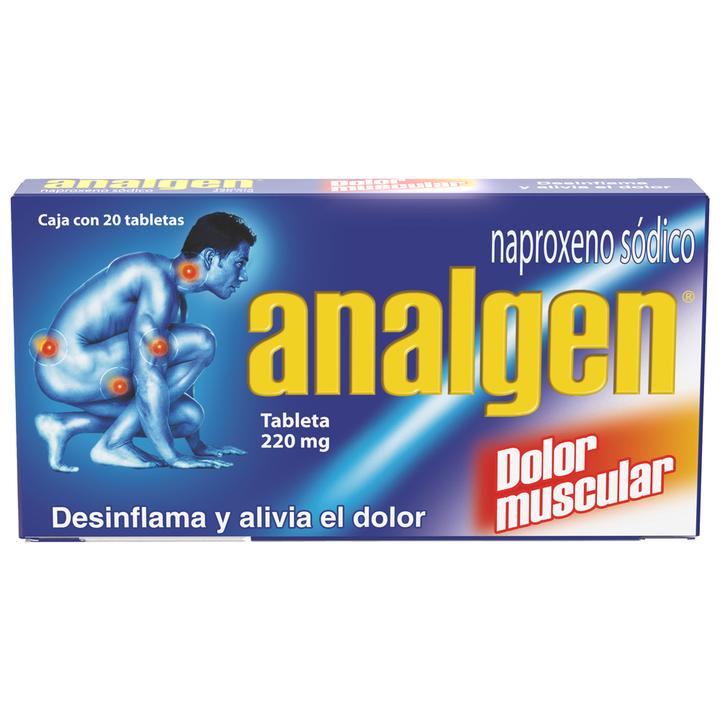 Analgen 220 Mg Con 20 Pz