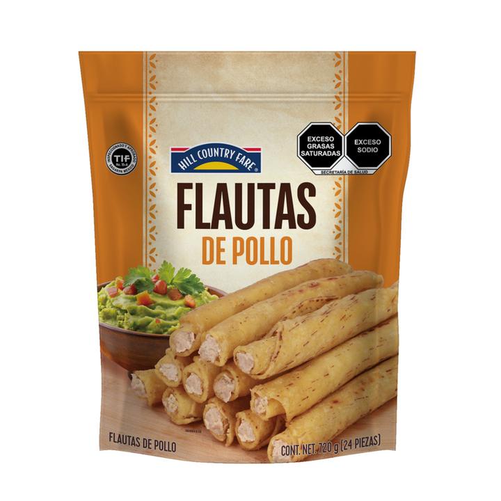 Flautas Con Carne De Pollo 24 Pz