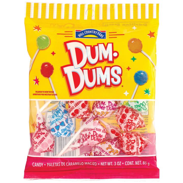 Hcf Caramelo Macizo Dum Dums 1 Pz