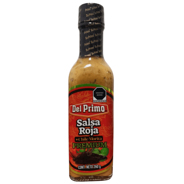 Del Primo Salsa Roja Con Chile Morita 260 G