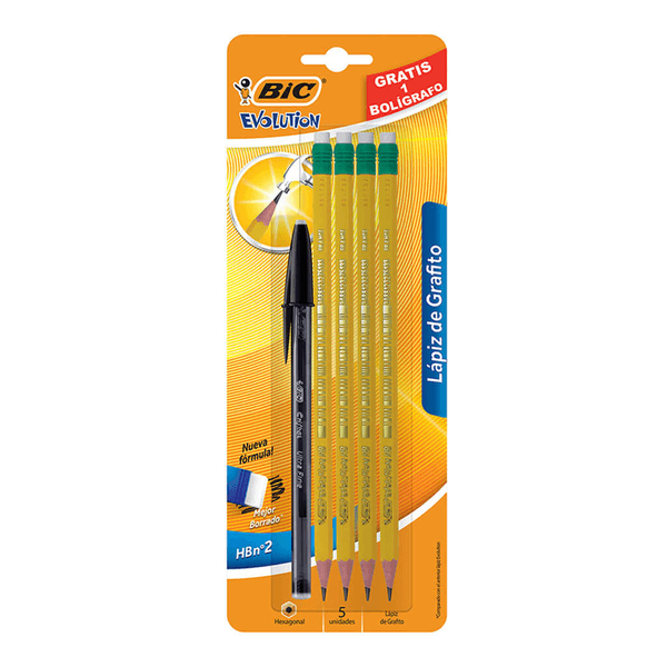 Lápices De Grafito Evolution 1 Pz