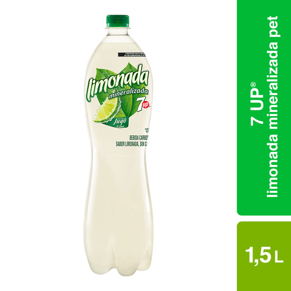 Refresco 7 Up Limonada Limonada Mineralizada 1.5 1.5 L