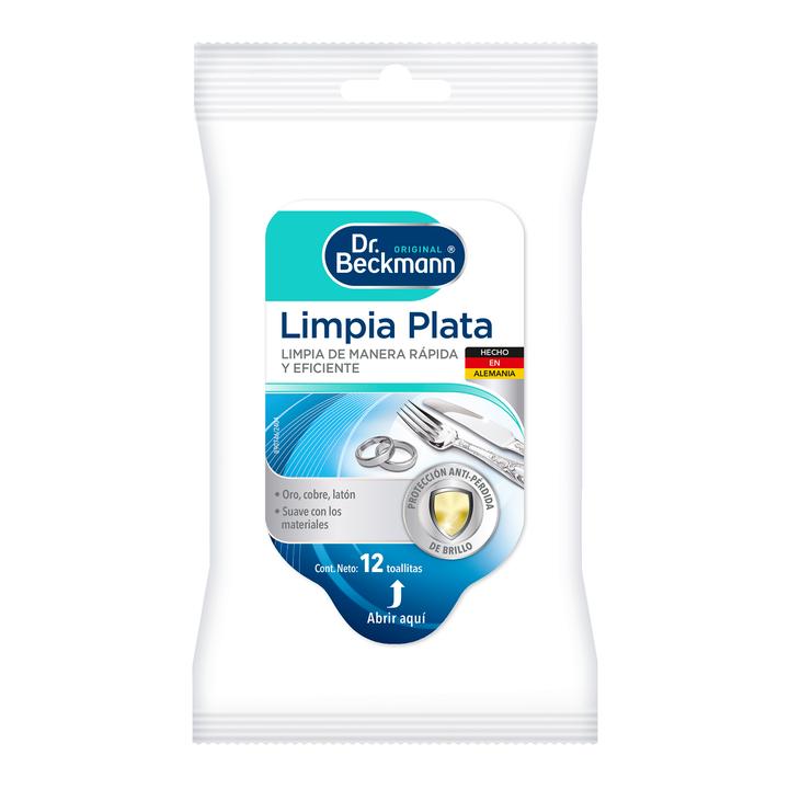 Toallas Humedas Limpia Plata 10 Pz