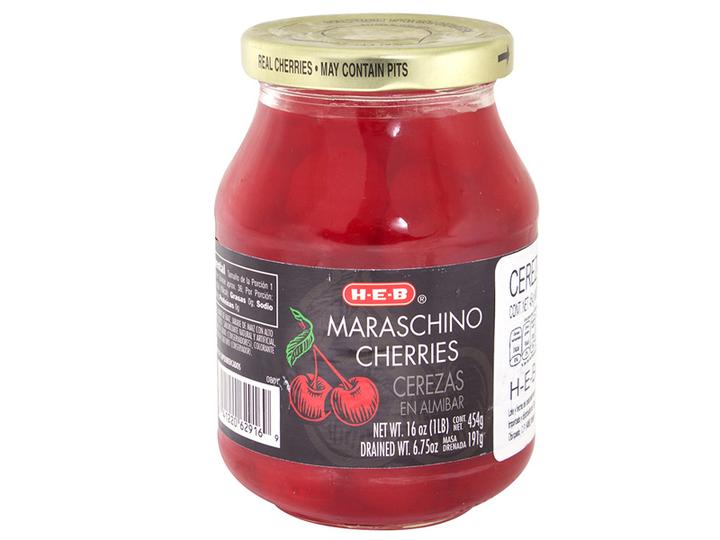 Heb Cerezas Maraschino En Almíbar 454 G