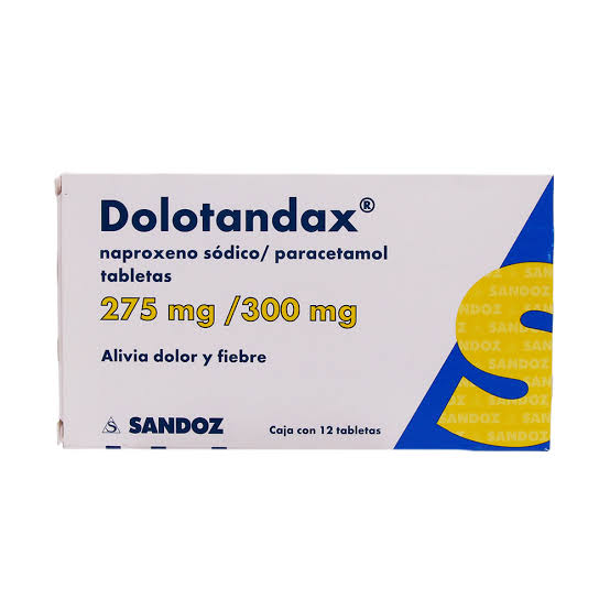 Dolo-Tandax 275/300 Mg Grageas 12 Pz