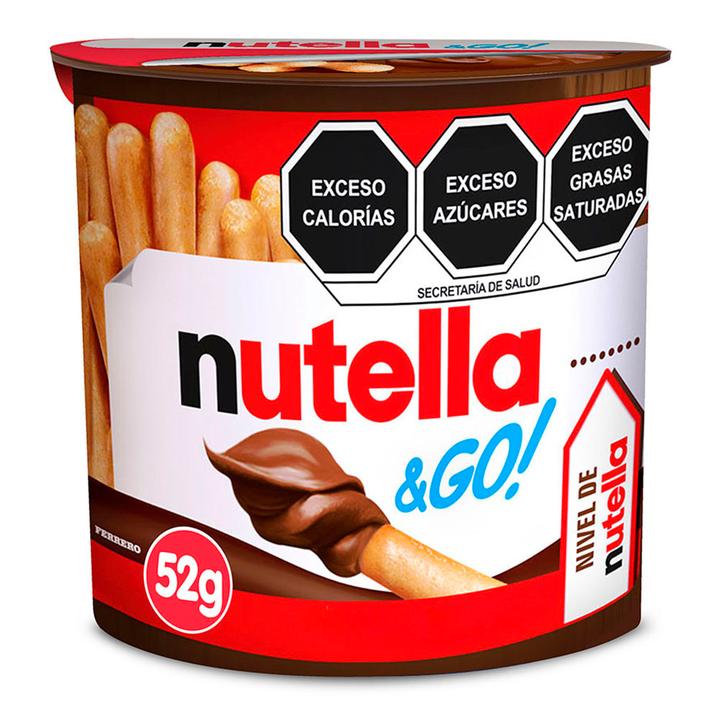 Crema De Avellanas Nutella Con Palitos De Pan Nutella&Go 52 G