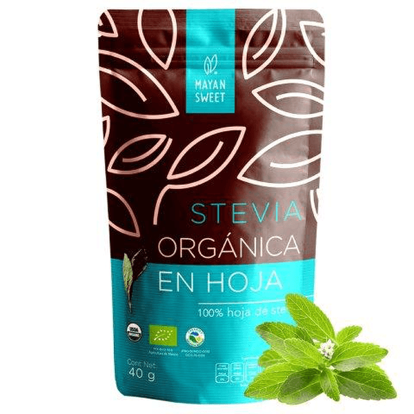 Mayan Sweet Stevia Green Leaf Organico 40 G
