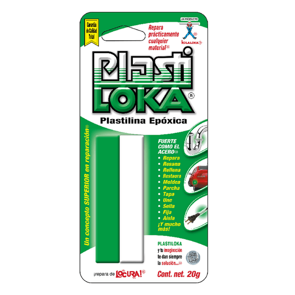 Kola Loka Plastilina Epóxica Plastiloka 20 G