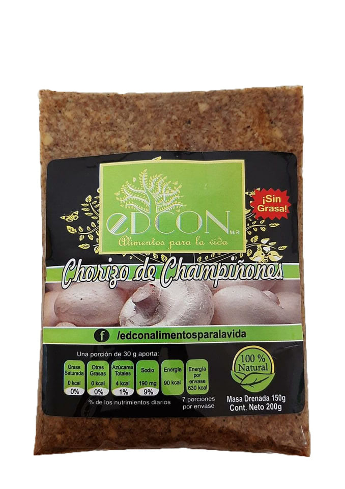 Chorizo De Champiñon 1 Pz