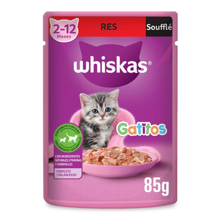 Whiskas Alimento Húmedo Gato Res 85 G