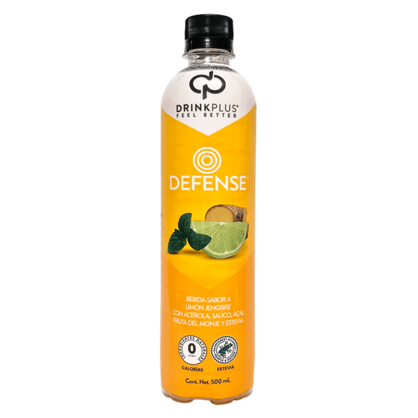 Bebida Defense Limon Ginger 500ml 1 Pz