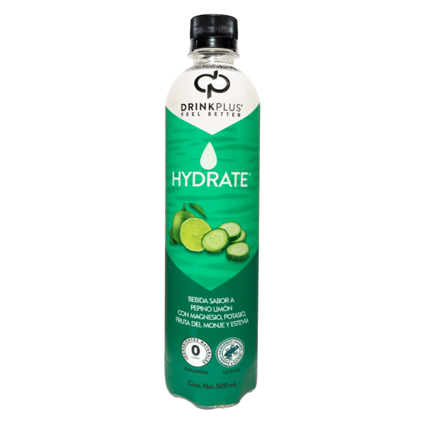 Bebida Hydrate Pepino Limon 500ml 1 Pz