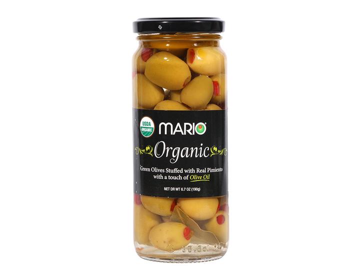 Aceitunas C/Pimientas Organicas 1 Pz