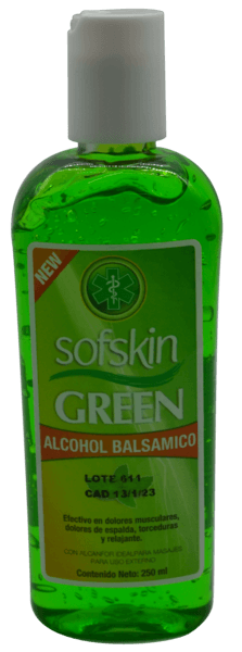 Alcohol Balsámico Sofskin 250 Ml