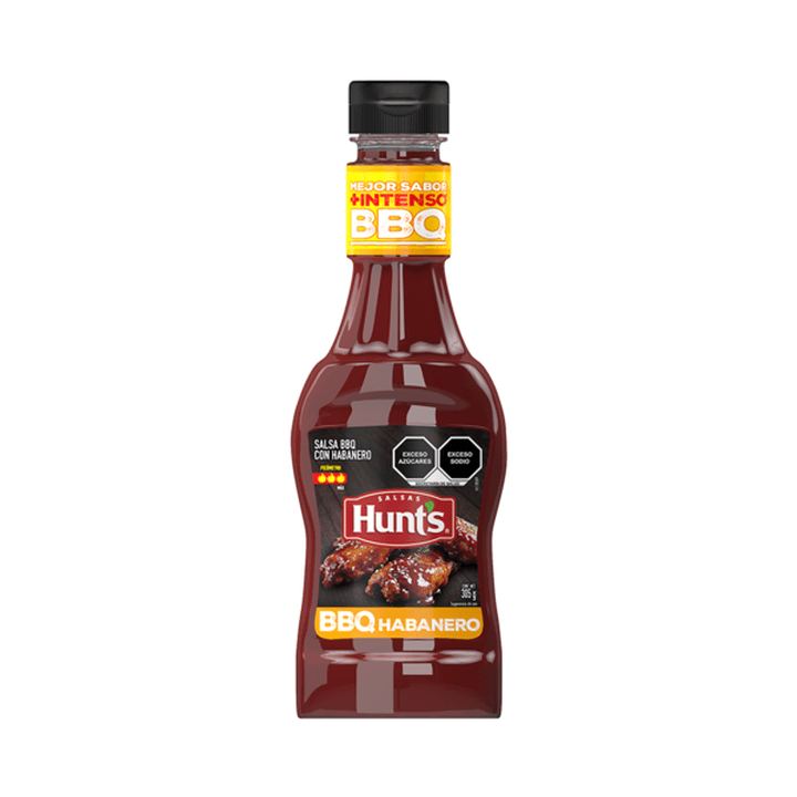 Hunts Salsa Bbq Habanero 350 G