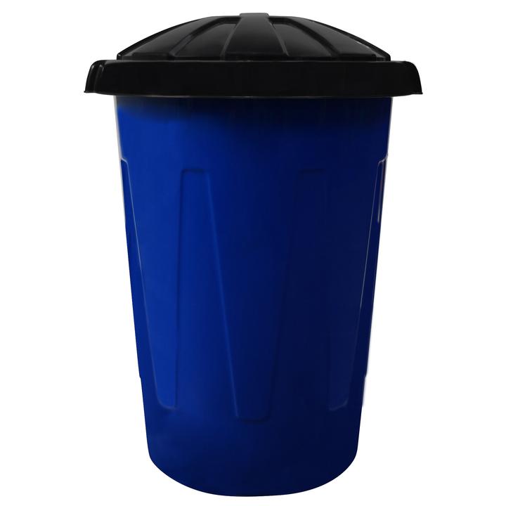 Contenedor 60 Lts Azul/Negro 1 Pz
