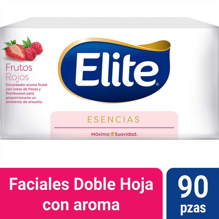 Pañuelos Faciales Desechables Fresa-Frambuesa 90 Pz