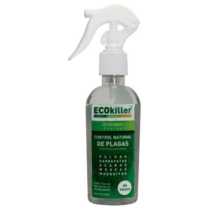 Ecokiller Repelente Para Mascotas Control Natural 125 Ml