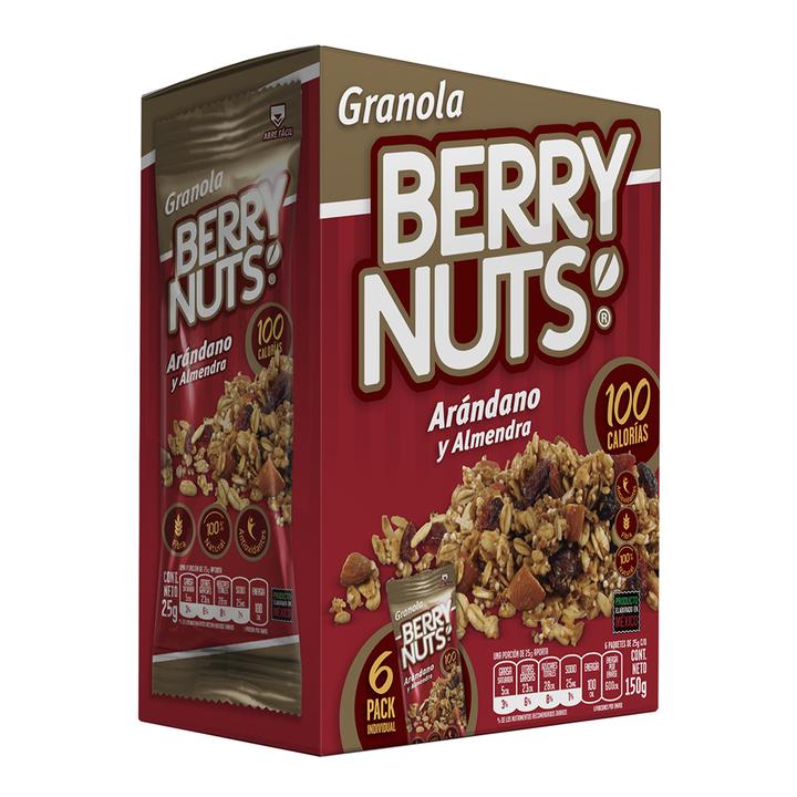 Bolitas De Ganola 6pack Arándano Y Almendra 150 G