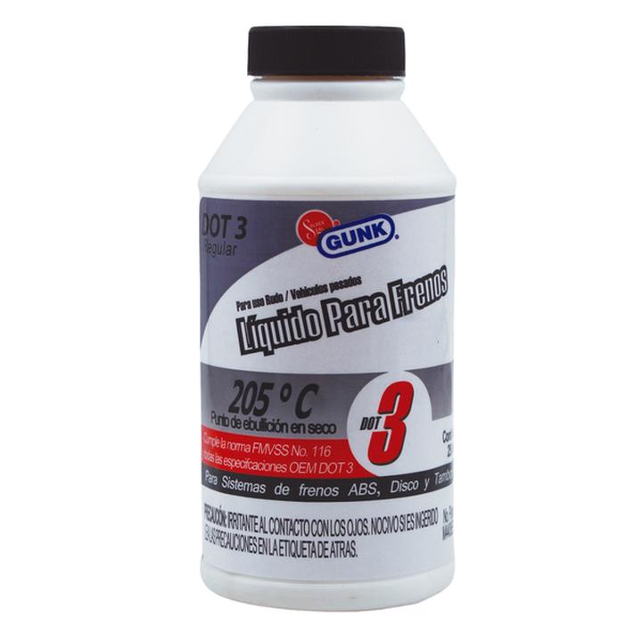 Líquido Para Frenos Gunk Dot 3 250 Ml 1 Pz