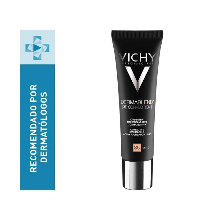 Base De Maquillaje Dermablend 3d Tono 35 Sand 30 Ml