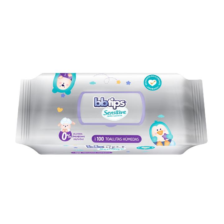 Bbtips Toallas Húmedas Con 100 Pz