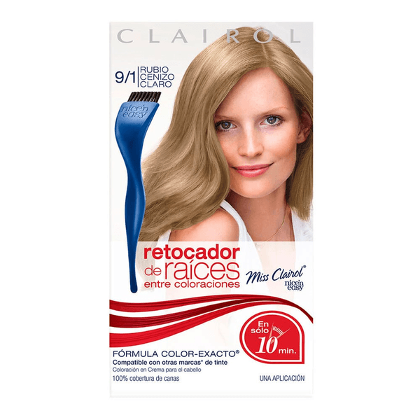Retocador De Raíces 91 Rubio Cenizo Claro 1 Pz