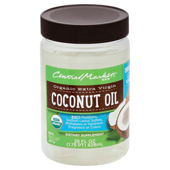 Aceite De Coco Organico Extra Virgen 1 Pz