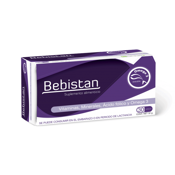 Bebistan Sup Alim Omega3 Capsulas 30 Pz
