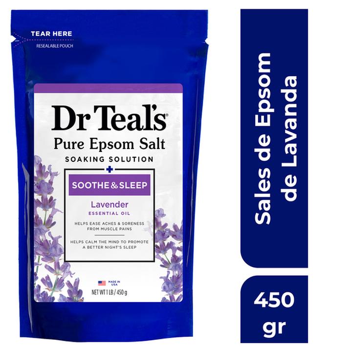 Sales De Epsom Dr. Teal'S Soothe & Sleep Lavender 454 G