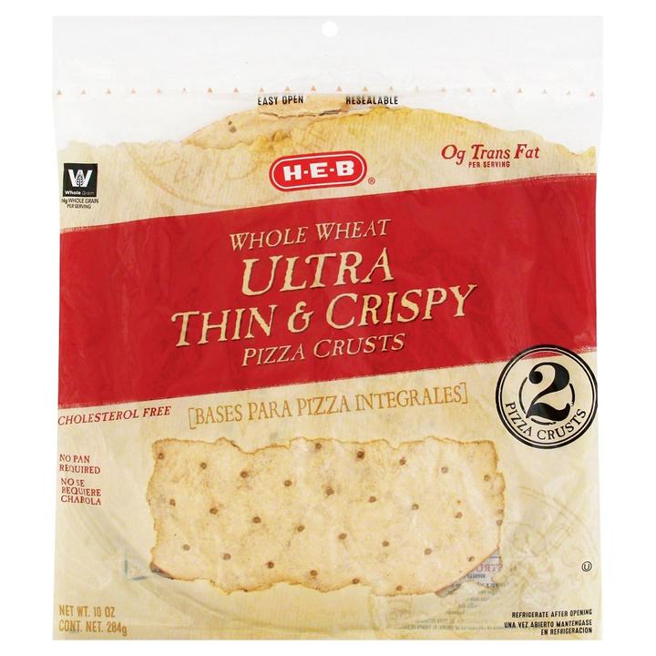 Heb Base Para Pizza Integral 2 Pz
