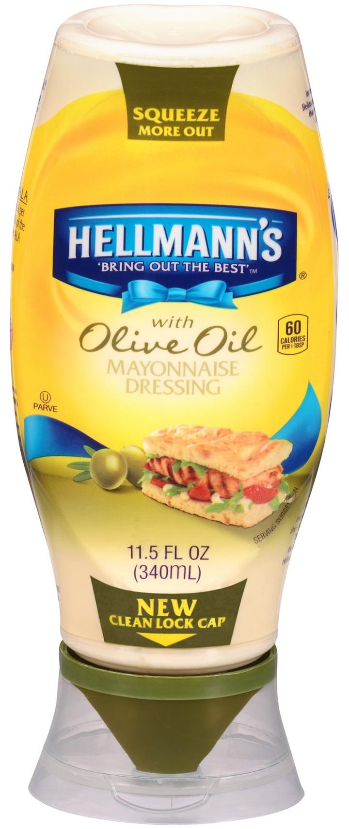 Mayonesa Squezze Con Aceite De Oliva 283.4 Pz