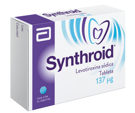 Synthroid 137 Mcg 30 Tab Levotiroxina Sodica 30 Pz