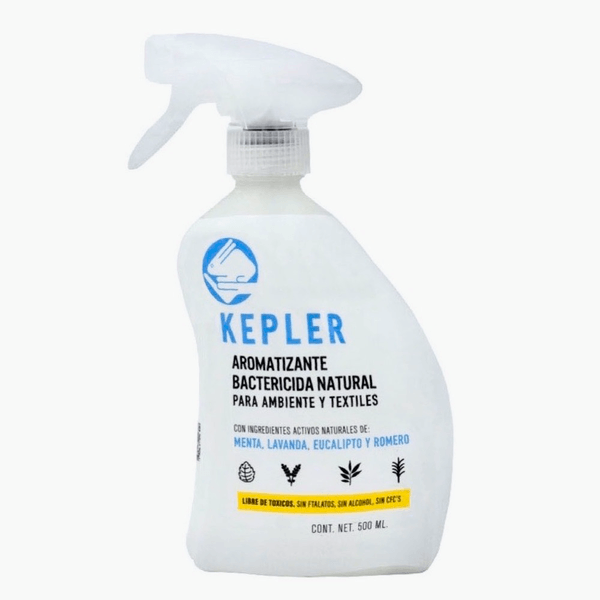 Aromatizante Kepler Bactericida Menta Lavanda 500 Ml 1 Pz