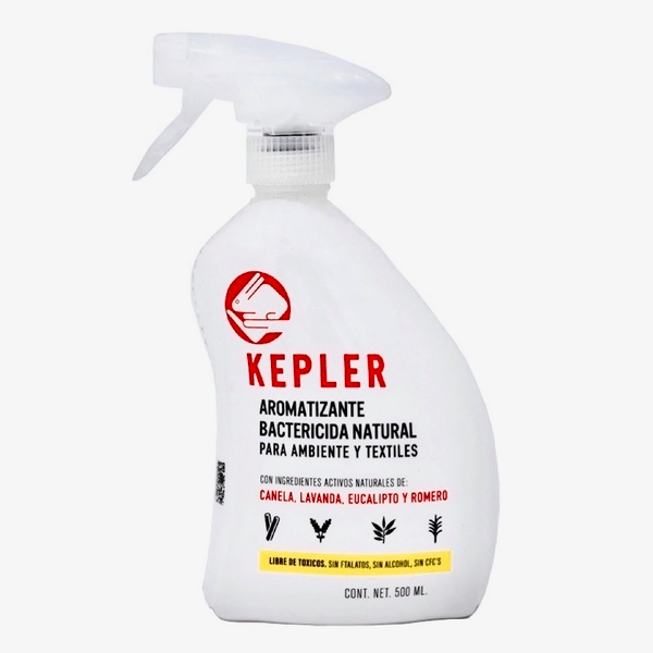 Aromatizante Kepler Bactericida De Canela Lavanda 500 Ml 1 Pz