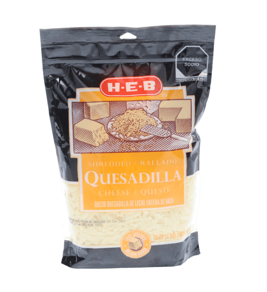 Heb Queso Quesadilla Rallado 454 G