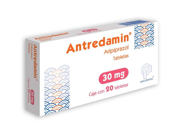 Antredamin 30 Mg C/ 20 Tab Aripiprazol 20 Pz