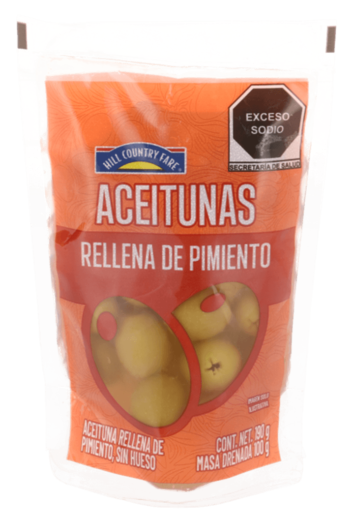 Hcf Aceitunas Rellenas De Pimiento 190 G