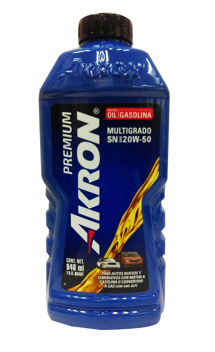 Aceite Multigrado Para Motores A Gasolina Premiu 1 Pz