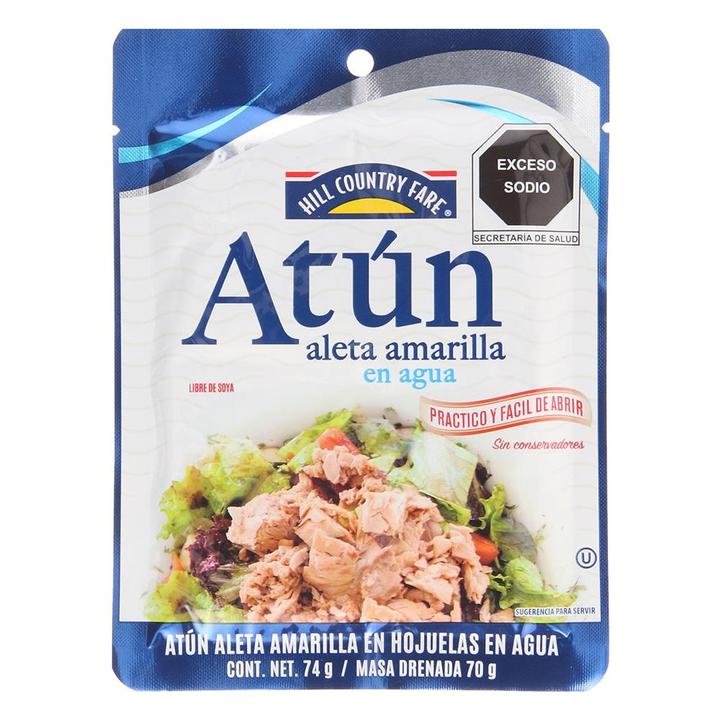 Hcf Atun En Agua Pouch 74 G