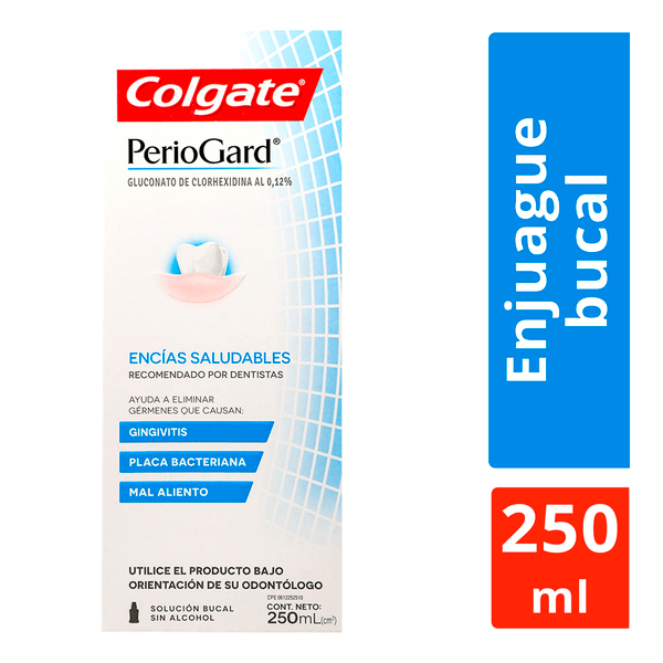 Enjuague Bucal Colgate Periodgard Sin Alcohol 250 Ml